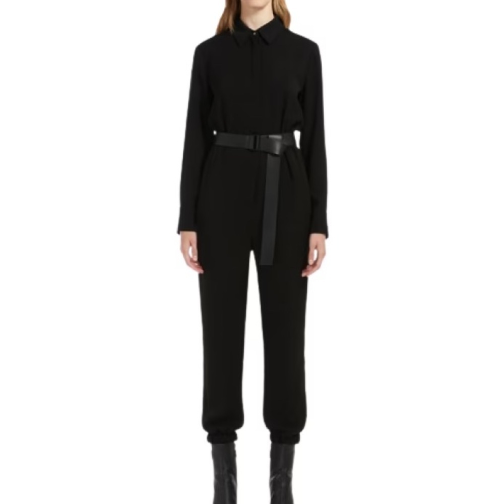 NWT Max Mara Studio Black Jumpsuits Size:Medium US6 IT40 Fall